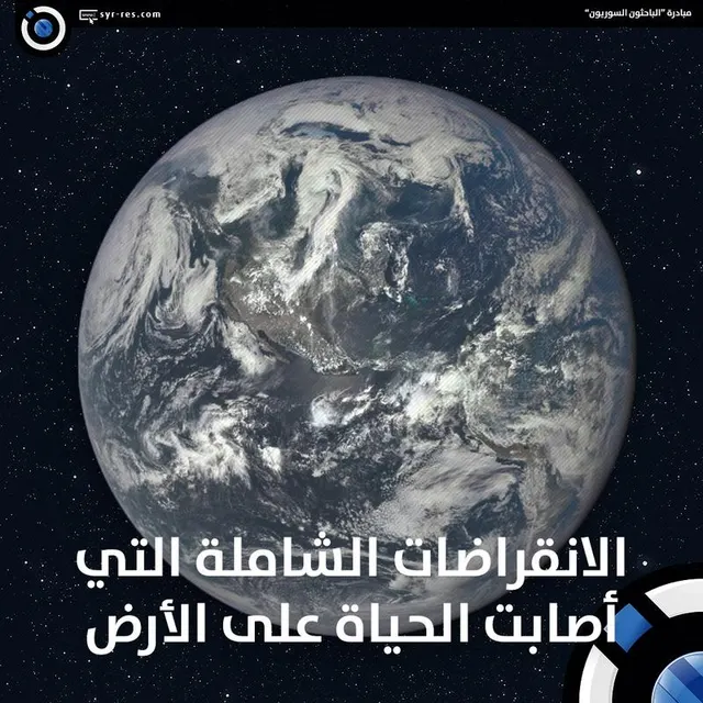 الانقراضات الشاملة التي أصابت الحياة على الأرض